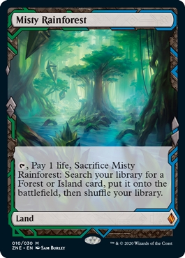 Misty Rainforest Zendikar Rising- Expeditions